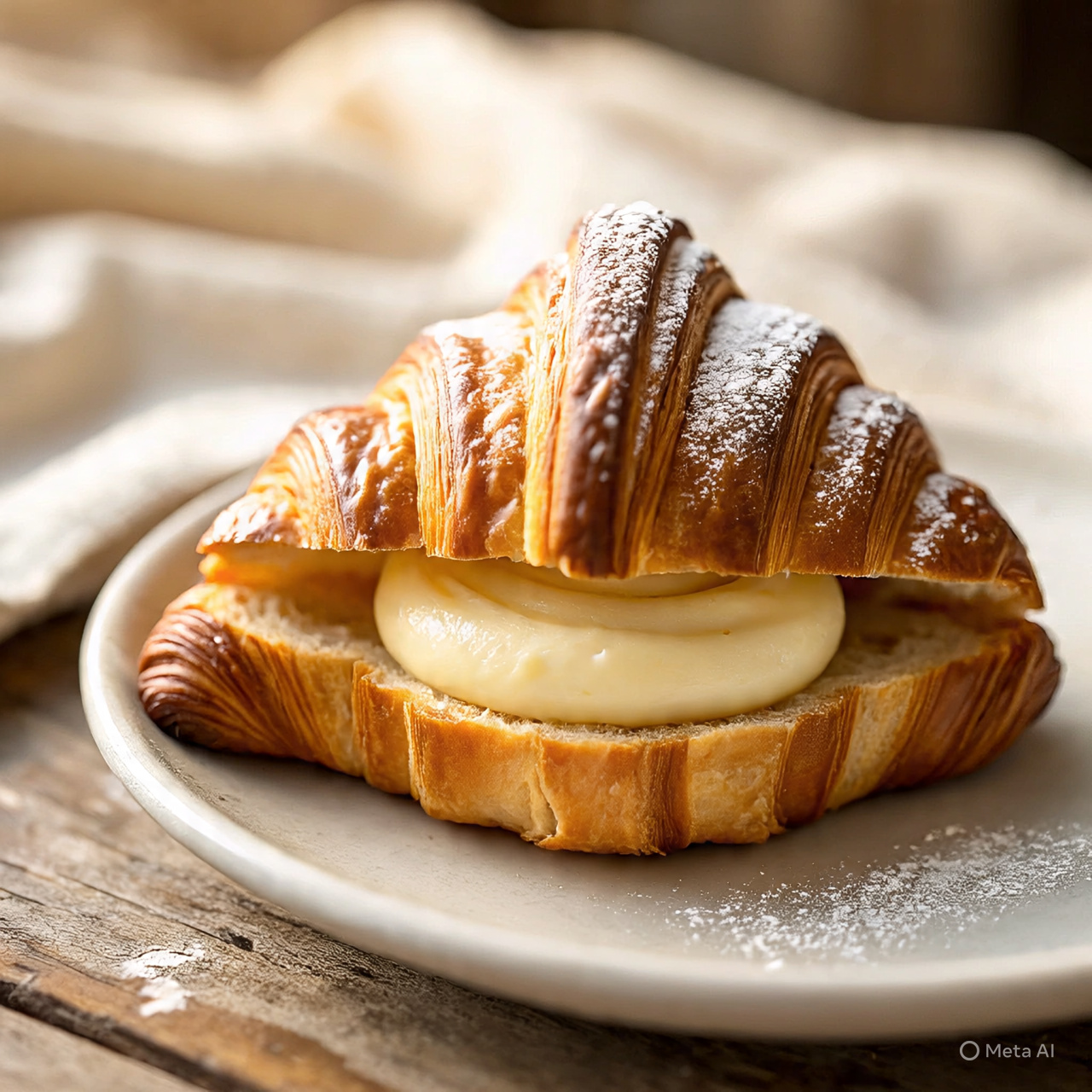 Croissant dulces